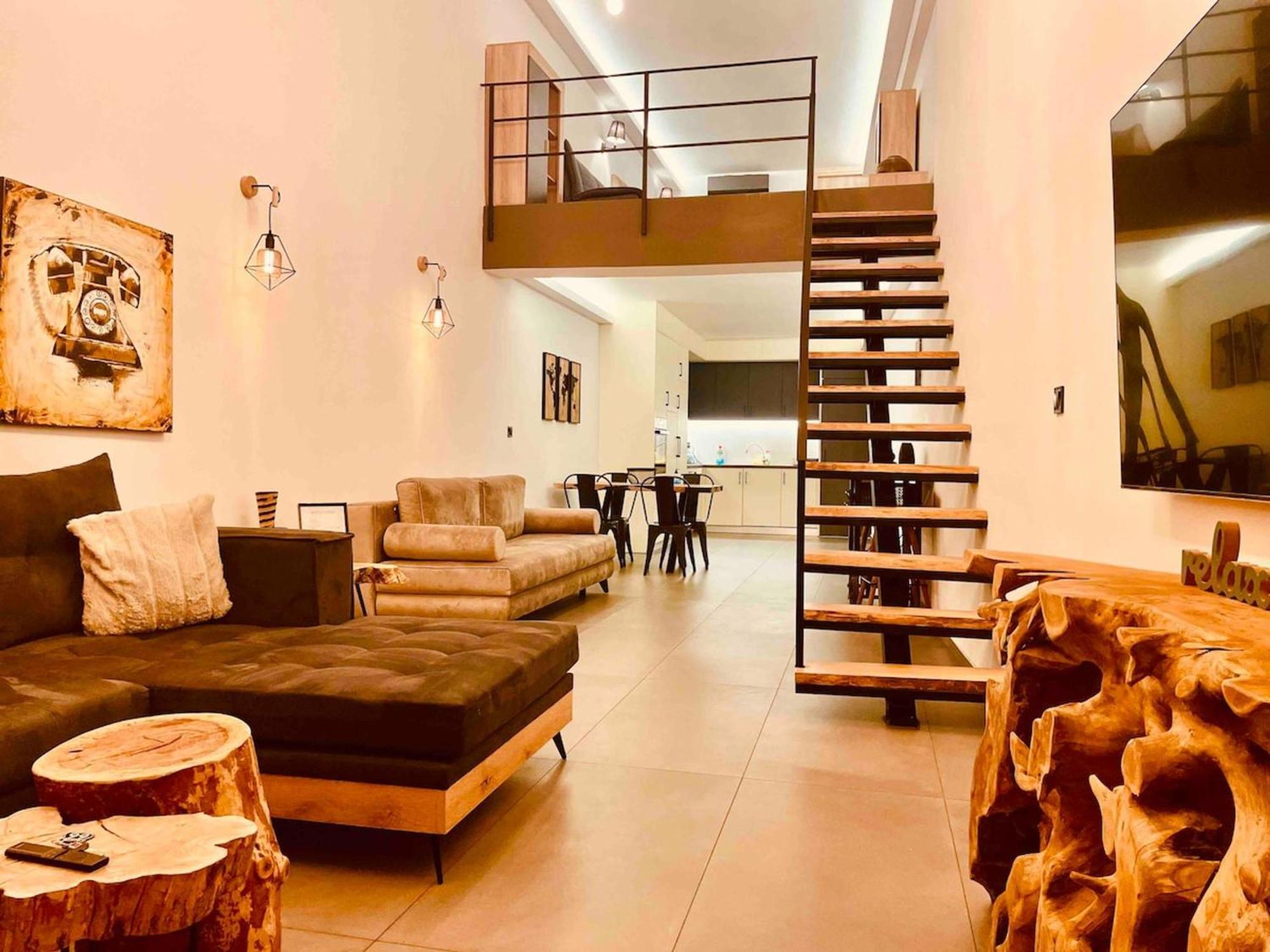 דירות Loft Athens -Nomad Friendly # Superhost Hub# מראה חיצוני תמונה