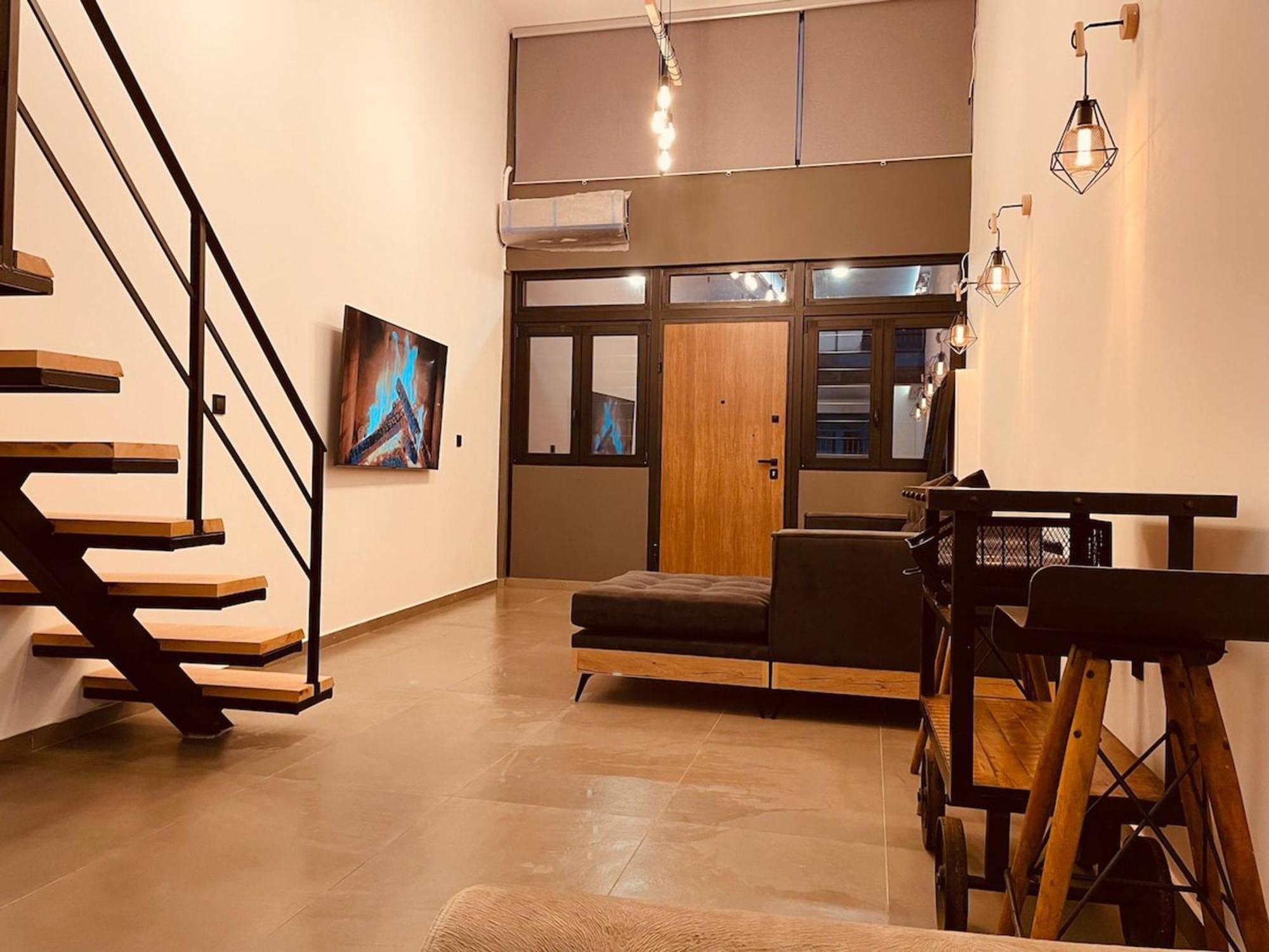 דירות Loft Athens -Nomad Friendly # Superhost Hub# מראה חיצוני תמונה
